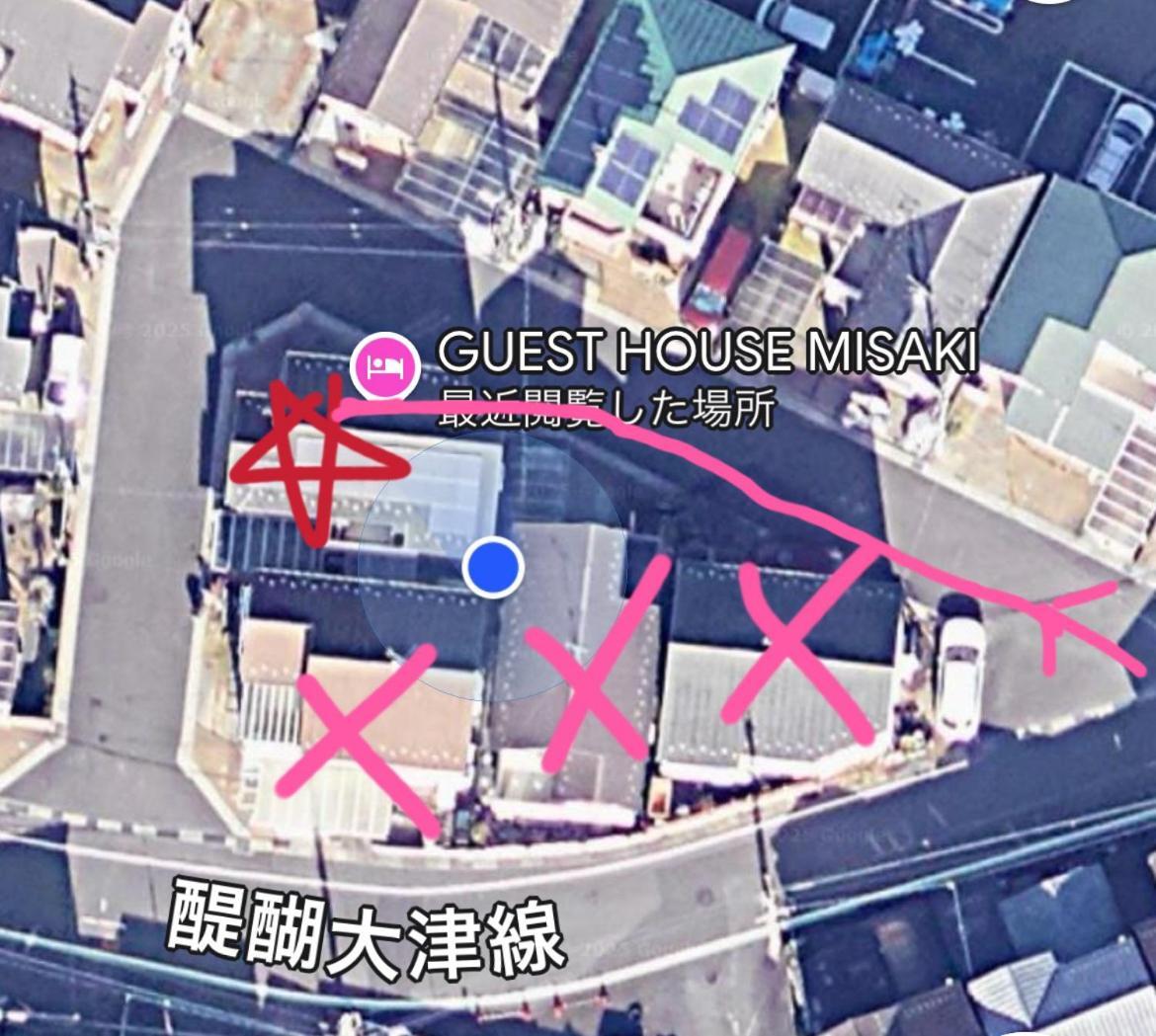 Guesthouse Misaki 一棟貸切駐車場2台最寄駅はjr石山駅瀬田南郷ゴルフ場近し琵琶湖京都宇治奈良大阪の観光は便利です 大津市 エクステリア 写真